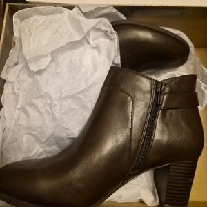 Giani Bernini Dark Brown Ankle Boots